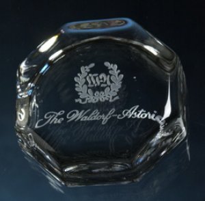 Octagon Paperweight