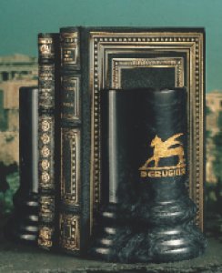 Marble  Roman Bookends