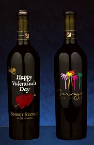 Custom Wine Bottle