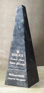 Green Marble Obelisk