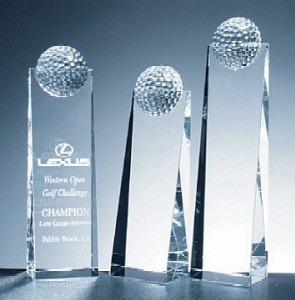 Optic Crystal Golf Tower