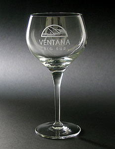 Michelangelo Burgundy Glass