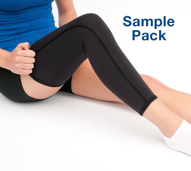 Knee Brace Undersleeve Closed Patella Protects Skin from Abrasions