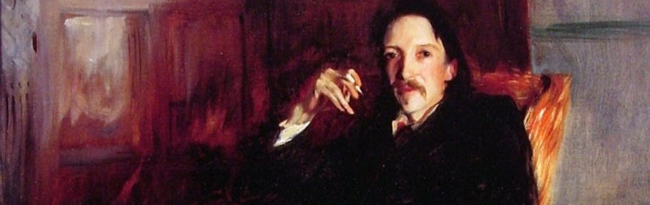 Image about Portrait of RLS by John Singer Sargent