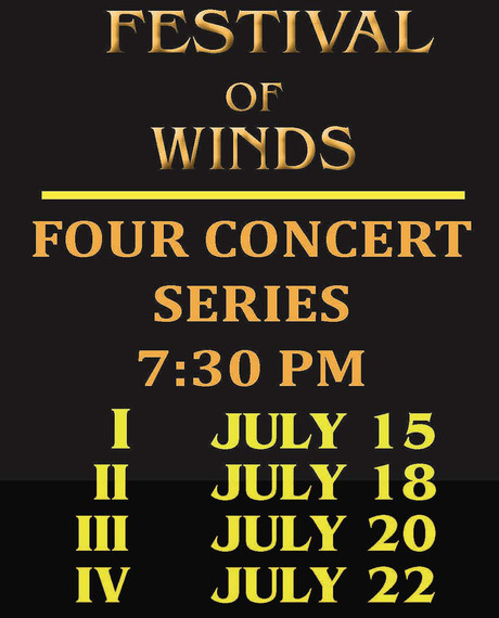 Festival of Winds - Four Concert Series