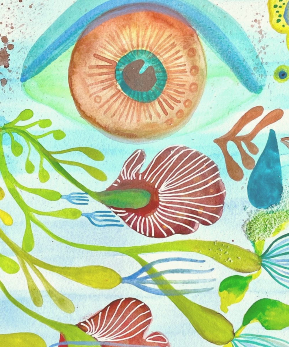 Image of Encausticwatercolorby Noelle Correia