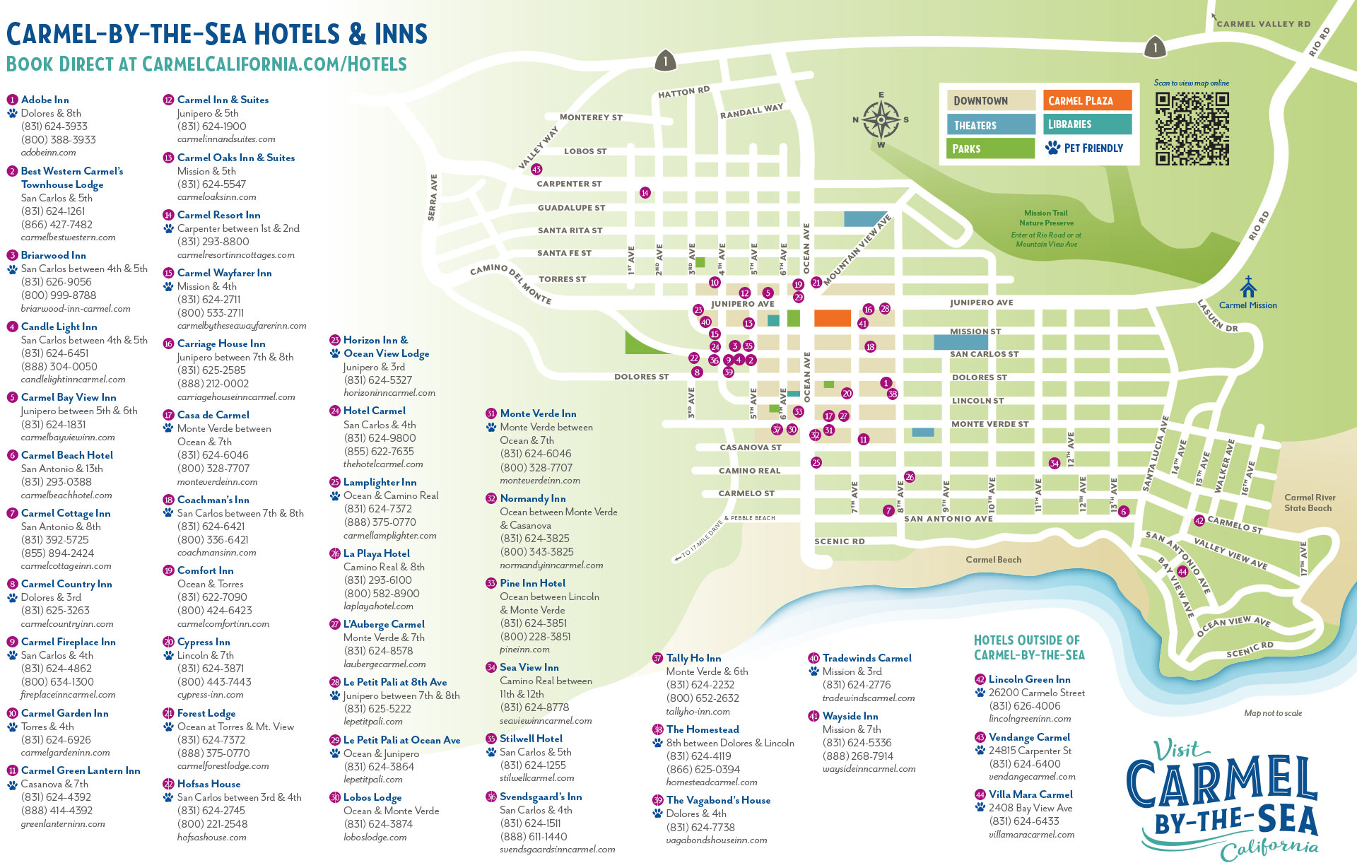 Getting to & Around Carmel-by-the-Sea, California