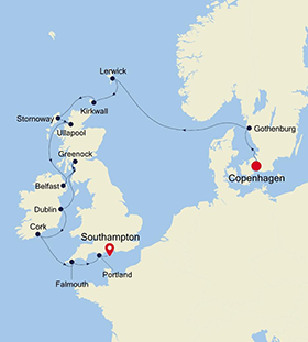 Map of Mediterranean