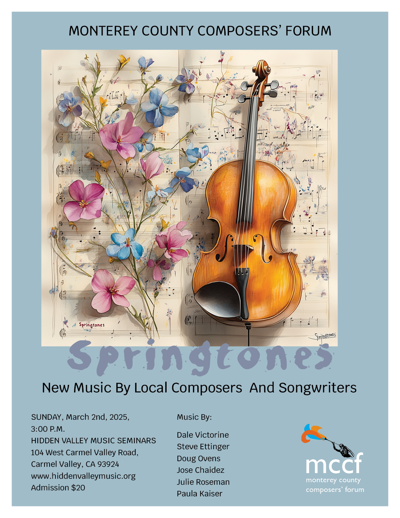Image of Flyer Spring2025flyer Springtones v3