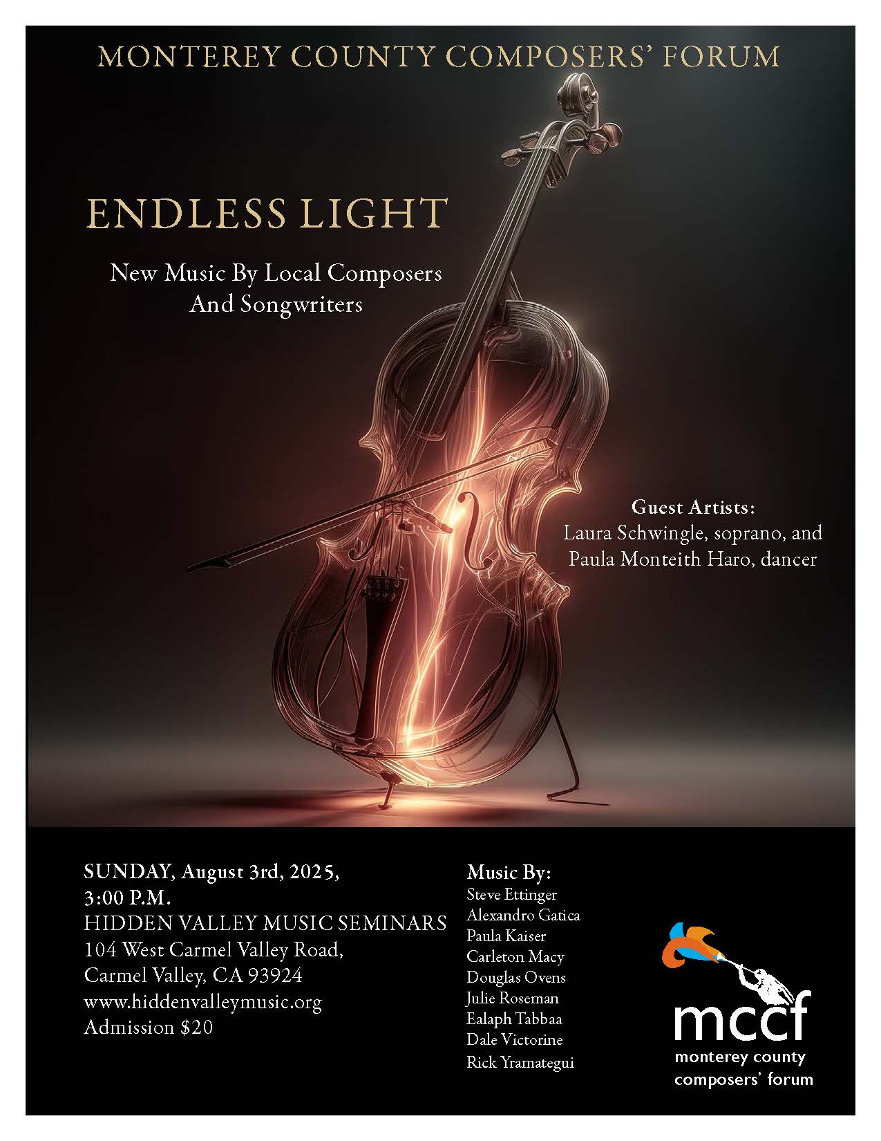 Image of Flyer August2025 Endless Light Flyerv3